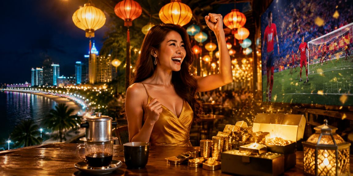 Người dùng Nha Trang tra cứu thông tin hoàn tiền và ưu đãi tại quán cà phê ven biển